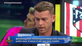 Jota Jordi, en El Chiringuito de Jugones. Foto: Twitter (@elchiringuitotv).