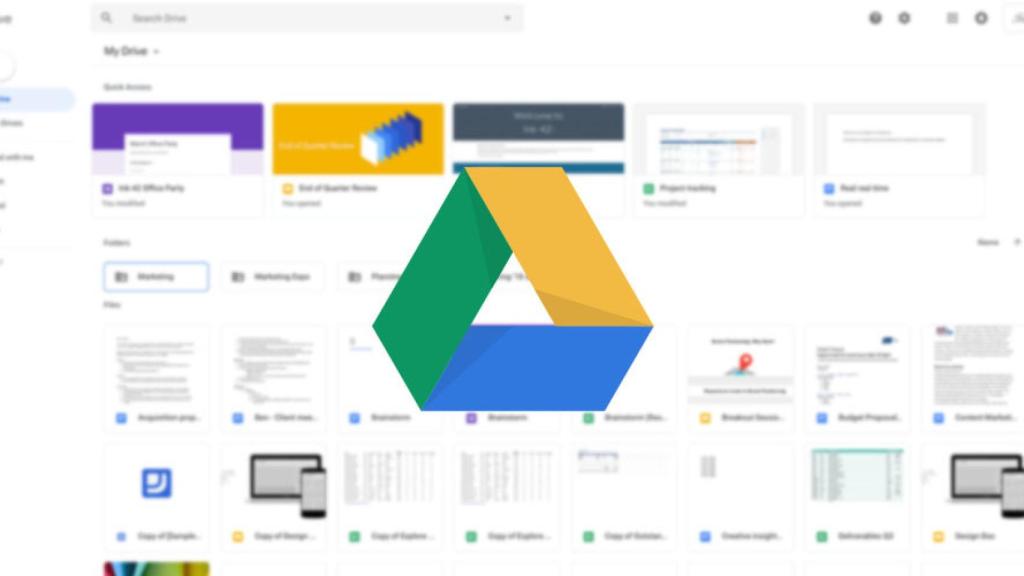 google drive nuevo diseño destacada