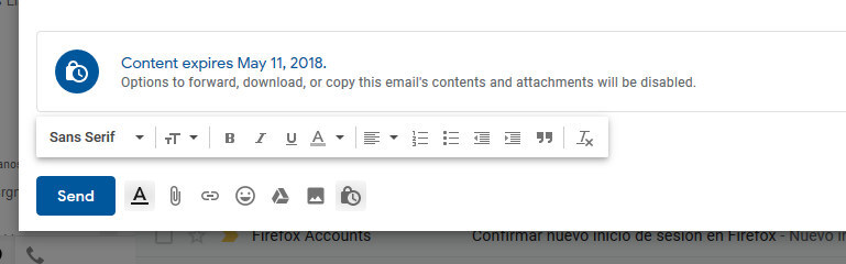 gmail modo confidencial 9