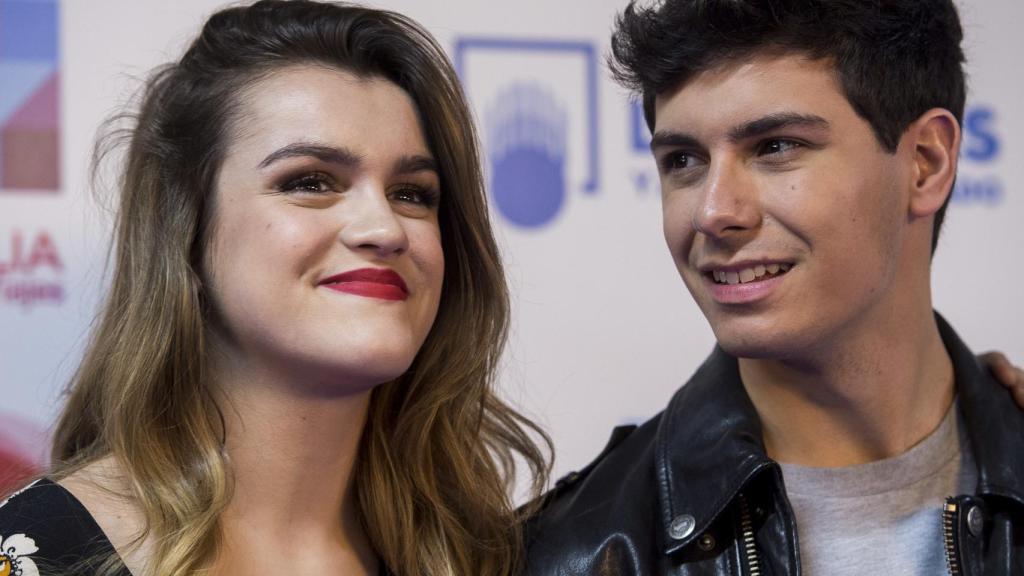 Amaia y Alfred, a solo dos días del festival.