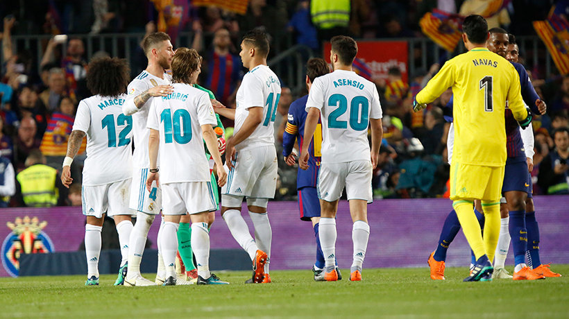 Los jugadores del Madrid hablan tras El Clásico Foto: Manu Laya/El Bernabéu