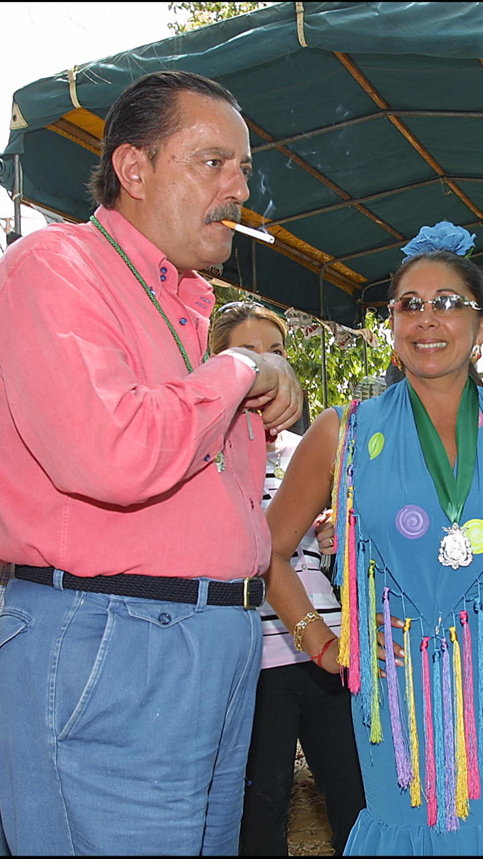 La pareja en 2003.