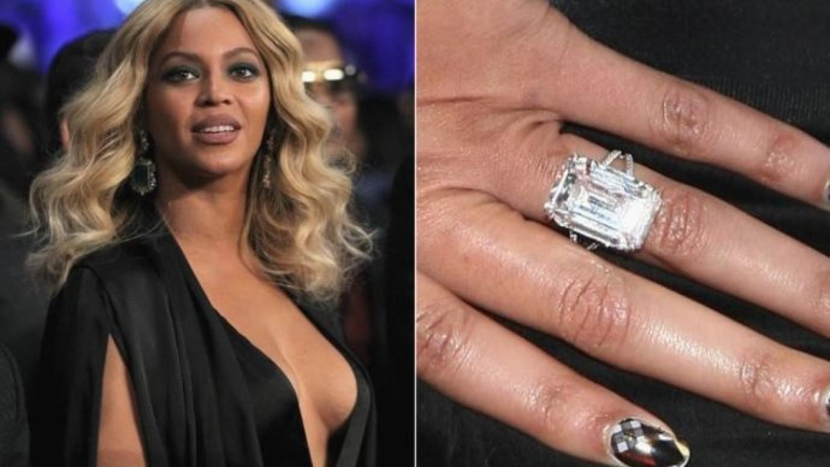 Beyoncé dona el espectacular anillo 'Papillon', regalo de su marido, Jay-Z