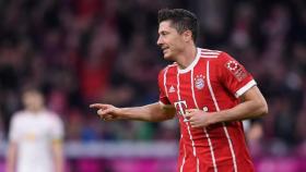 Lewandowski celebra un gol con el Bayern. Foto: fcbayern.com