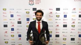 Salah, doblemente premiado con el Liverpool. Foto: Twitter (@LFC)