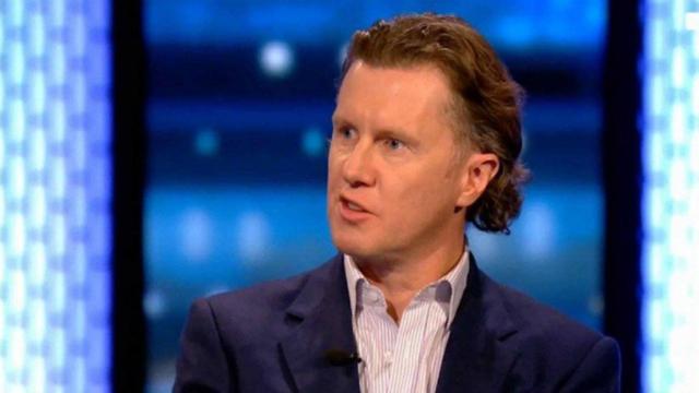 Steve McManaman durante el programa de BT Sports