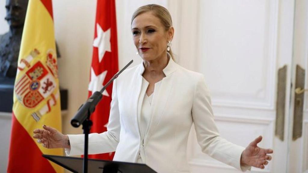 La expresidenta de la Comunidad de Madrid, Cristina Cifuentes