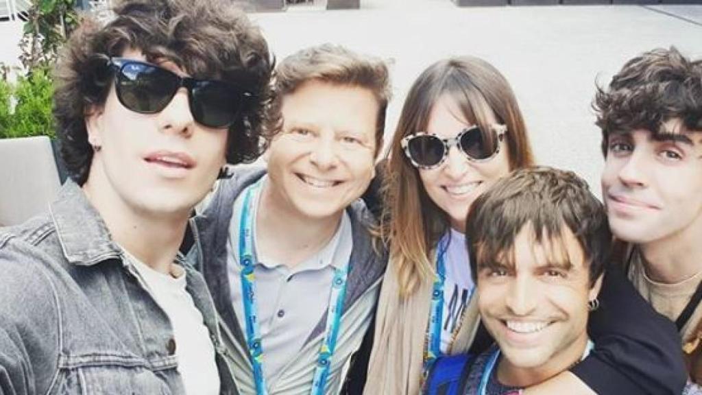 Los Javis se encontraban en Lisboa con Noemí Galera, Manu Guix y Tinet Ruvira, todos conocidos de 'OT'.