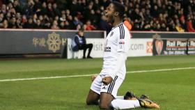 Sessegnon celebra un gol. Foto fulhamfc.com