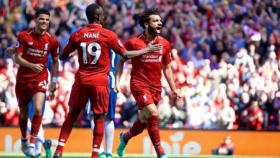 Los jugadores del Liverpool celebrando un gol. Foto: Twitter (@LFC)