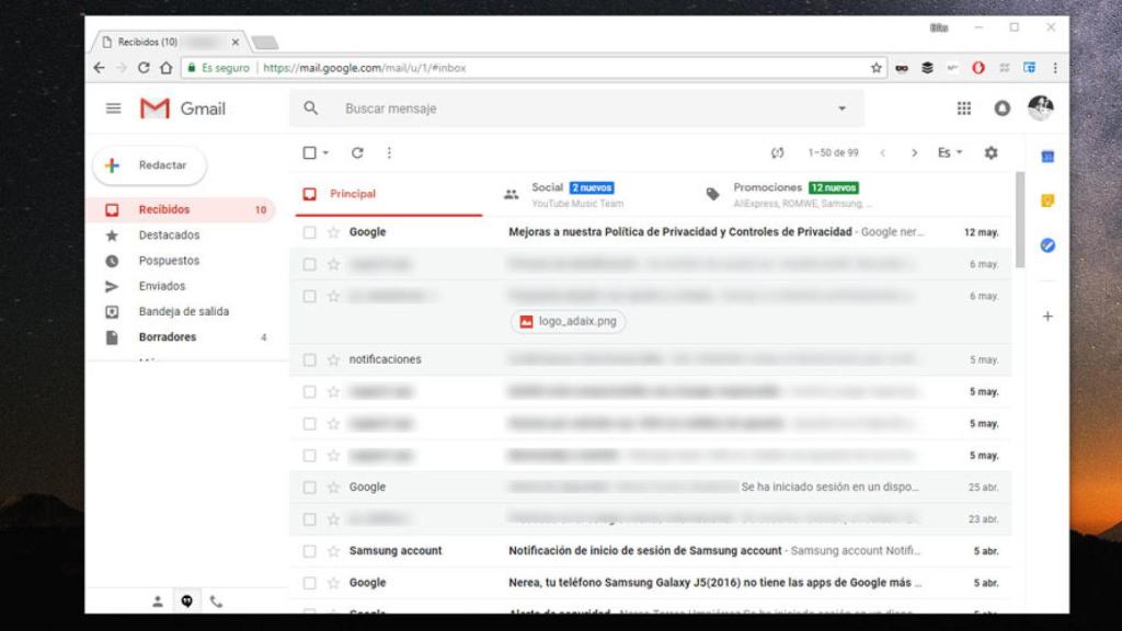 nuevo diseño gmail