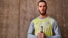 De Gea con la segunda equipación de la selección española. Foto adidas.es