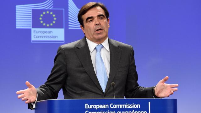 El portavoz de la Comisión, Margaritis Schinas