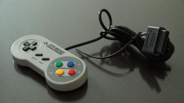 super nintendo mando juego