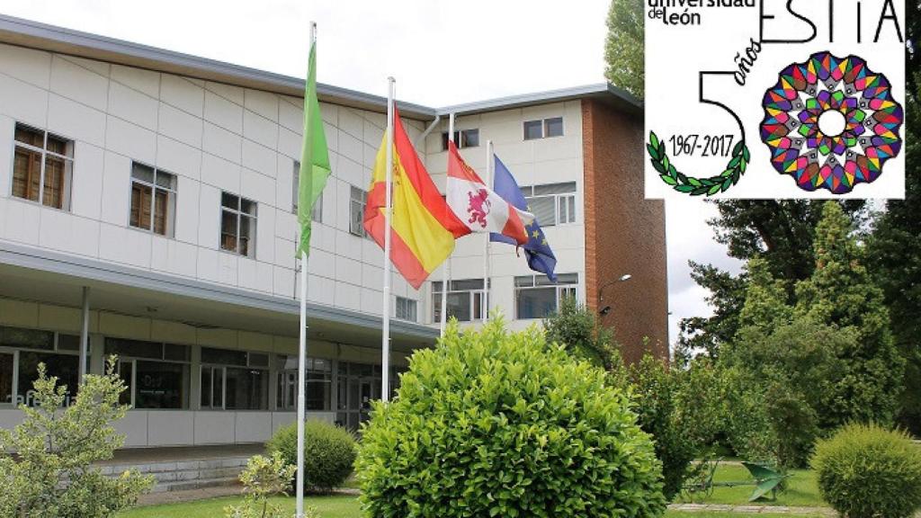 Fachada Escuela Ingenieria Agraria y Forestal de la ULE