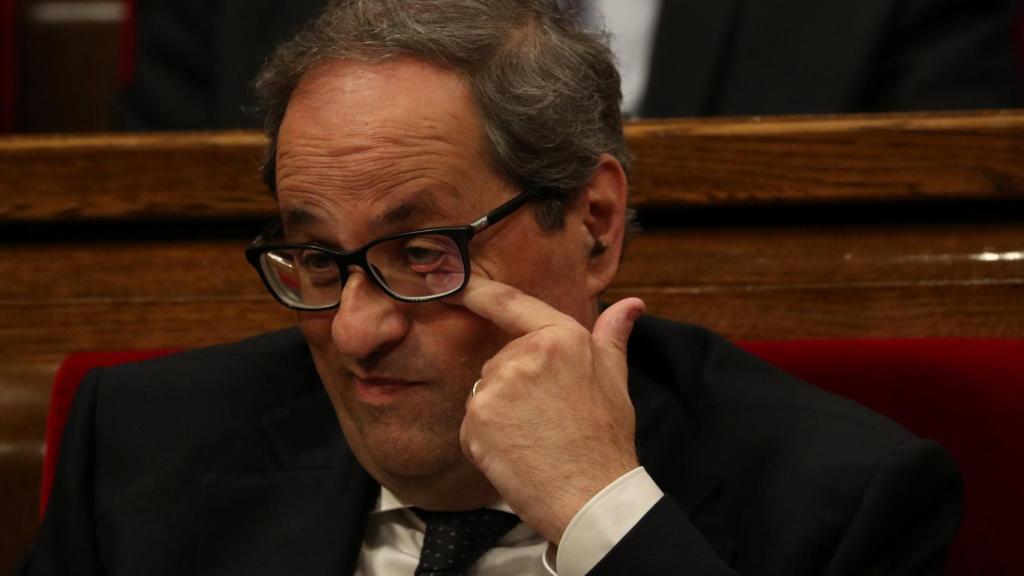 El presidente electo de la Generalitat, Quim Torra.