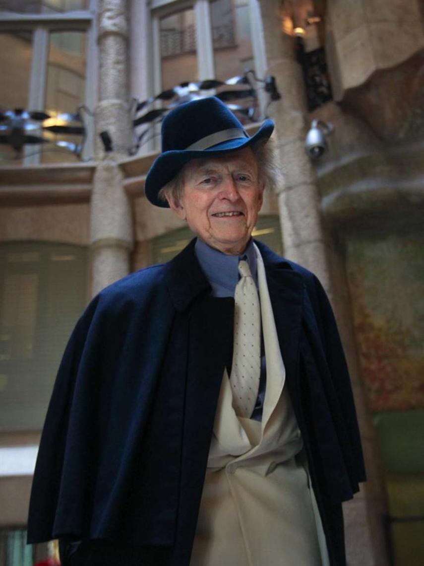 Tom Wolfe, en Barcelona, en 2013.