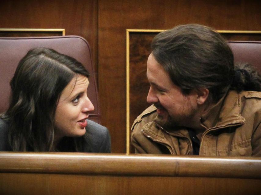 La pareja en el Congreso. Gtres.