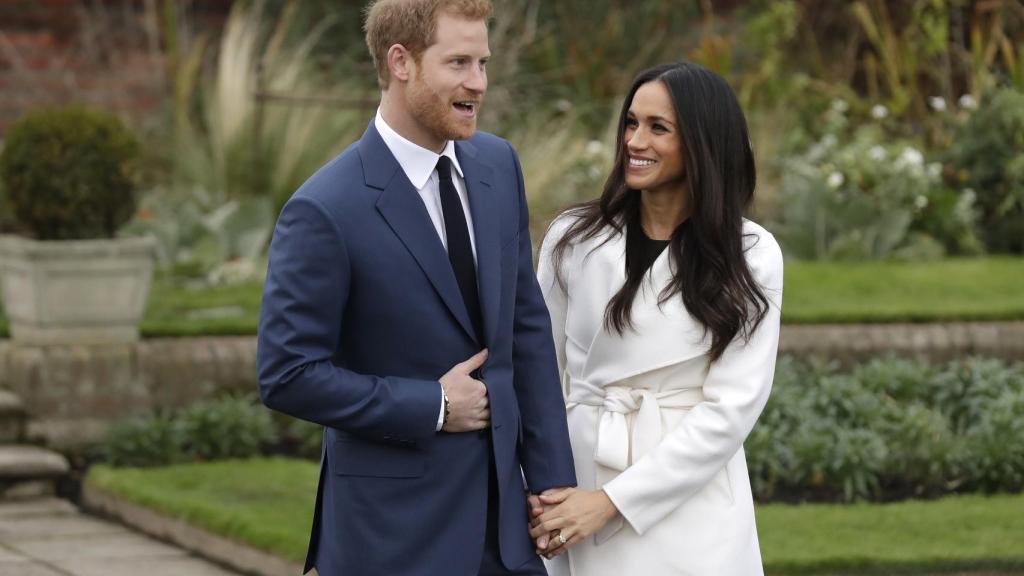 Harry y Meghan Markle, el día de su pedida.