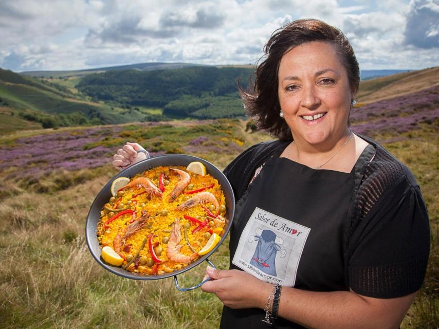 Así quedan las paellas de la salmantina Beatriz Albo.