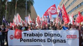 concentracion pensiones ccoo ugt valladolid delegacion gobierno 1