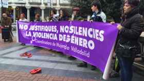 Concentración Violencia de Género Coordinadora de Mujeres Valladolid 1