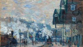 Image: Una estación de tren de Monet, a subasta