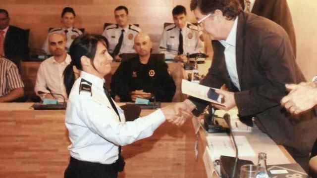 La sargentona de la Policía Local del Prat, Roser Ruiz.