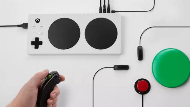 microsoft Xbox Adaptive Controller controlador personas discapacitadas destacado