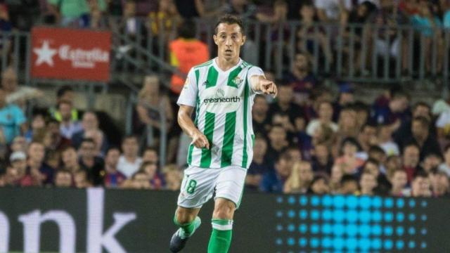 Andrés Guardado. Foto: realbetisbalompie.es