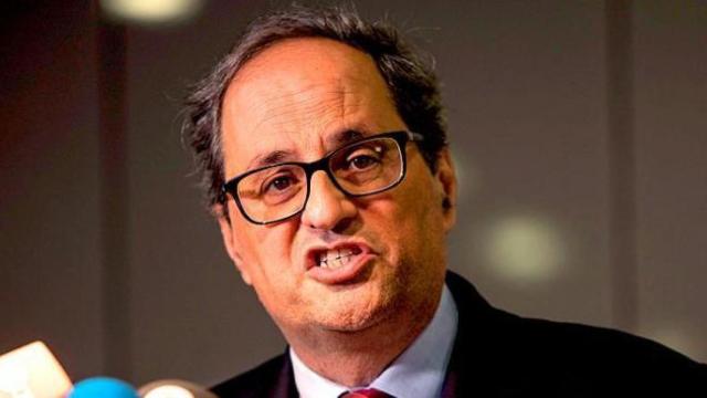 Quim Torra, el recién elegido presidente de la Generalitat de Cataluña.