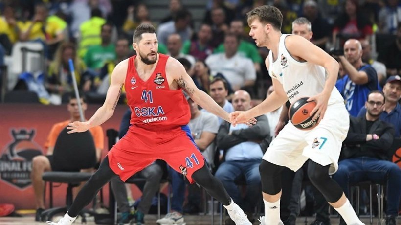 Doncic en el partido ante CSKA. Foto: euroleague.net