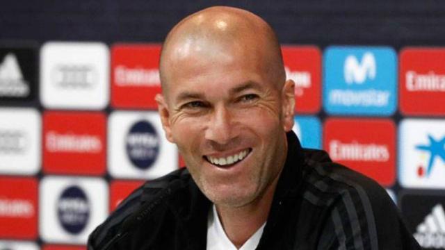 Zidane en rueda de prensa