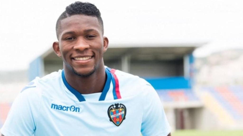 Jefferson Lerma, jugador colombiano del Levante. Foto: levanteud.com