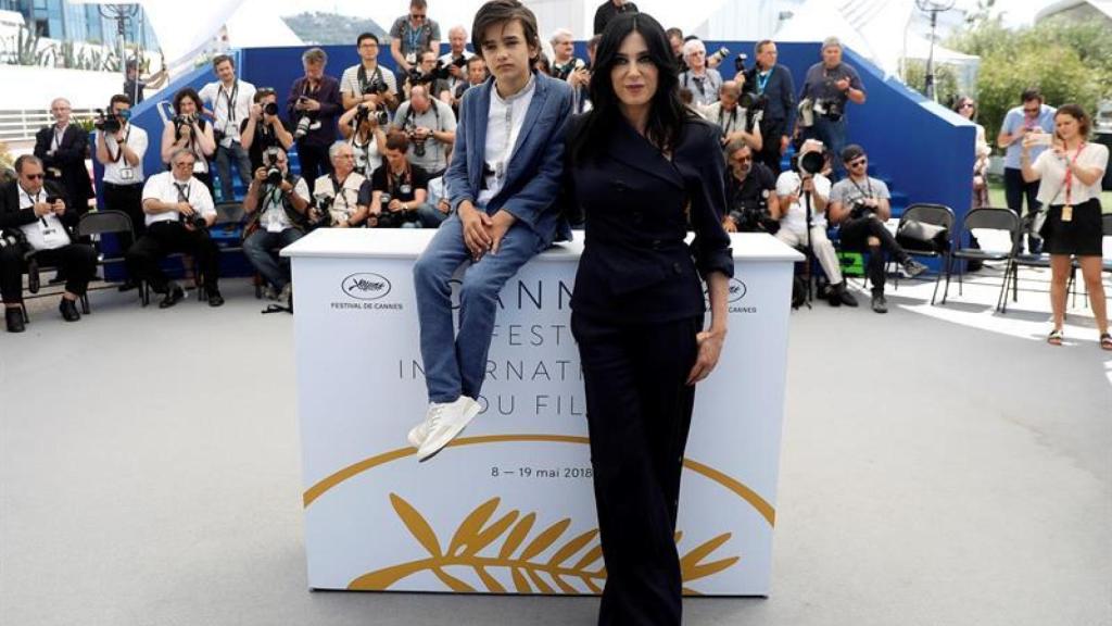 Nadine Labaki en Cannes.