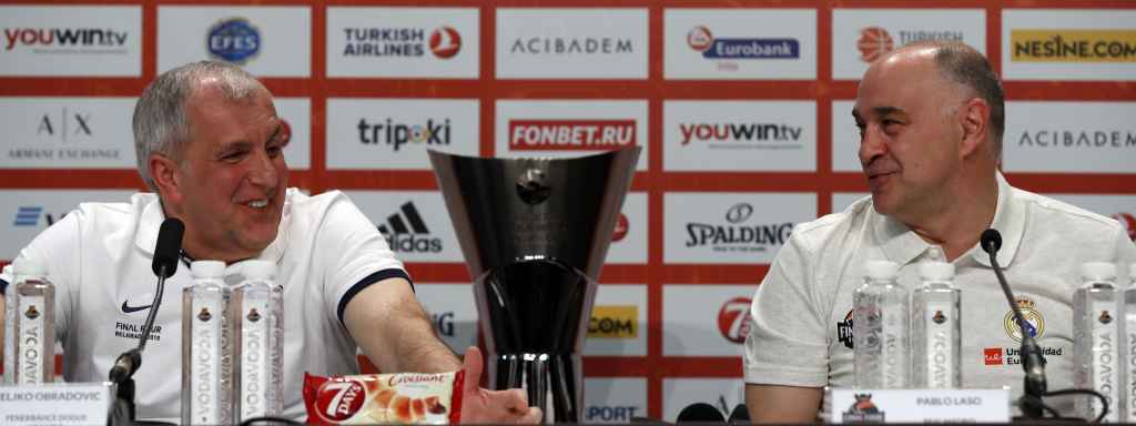 Obradovic y el Madrid desempatarán en títulos de Euroliga.
