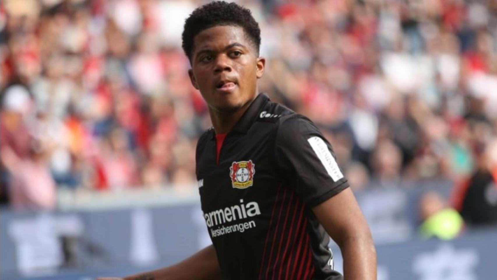 Leon Bailey, jugador del Bayer Leverkusen. Foto: bayer04.de