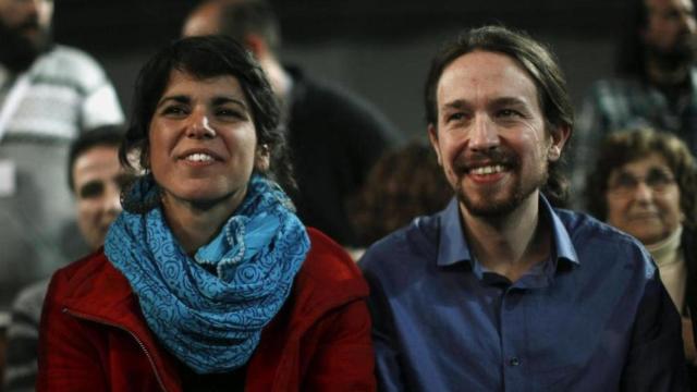 Teresa Rodríguez y Pablo Iglesias en una imagen de archivo