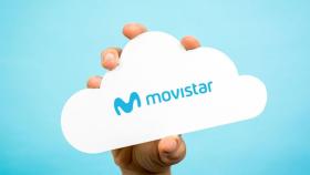 Logo de Movistar.