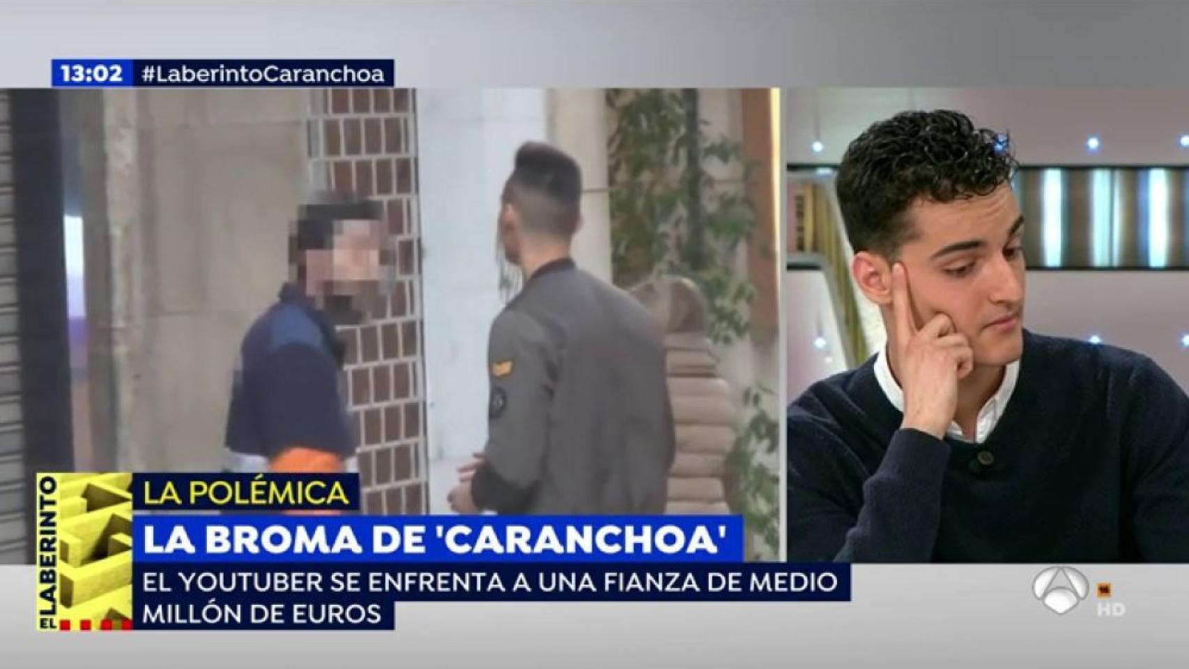 El youtuber del 'caranchoa' rompe a llorar en 'Espejo Público': ¿Tan malo soy?