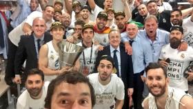 Selfie de la plantilla del Real Madrid