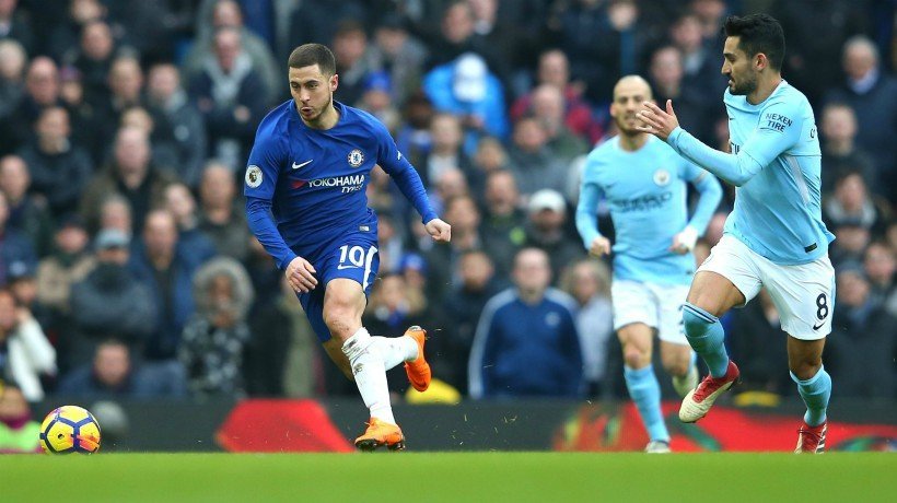 Guardiola romperá los salarios de la Premier por Hazard