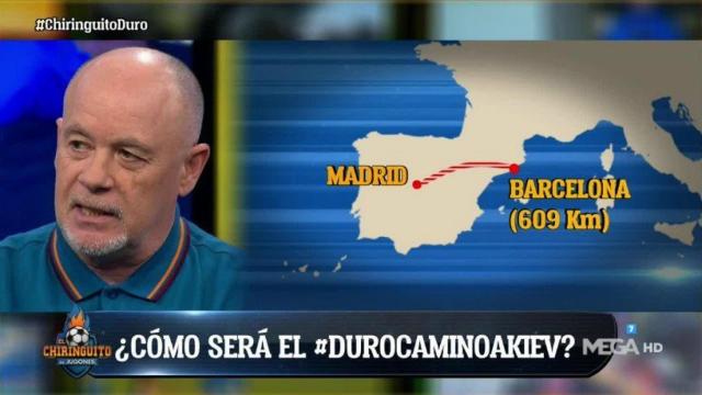 Alfredo Duro hará el camino a Kiev. Foto: Twitter (@elchiringuitotv)