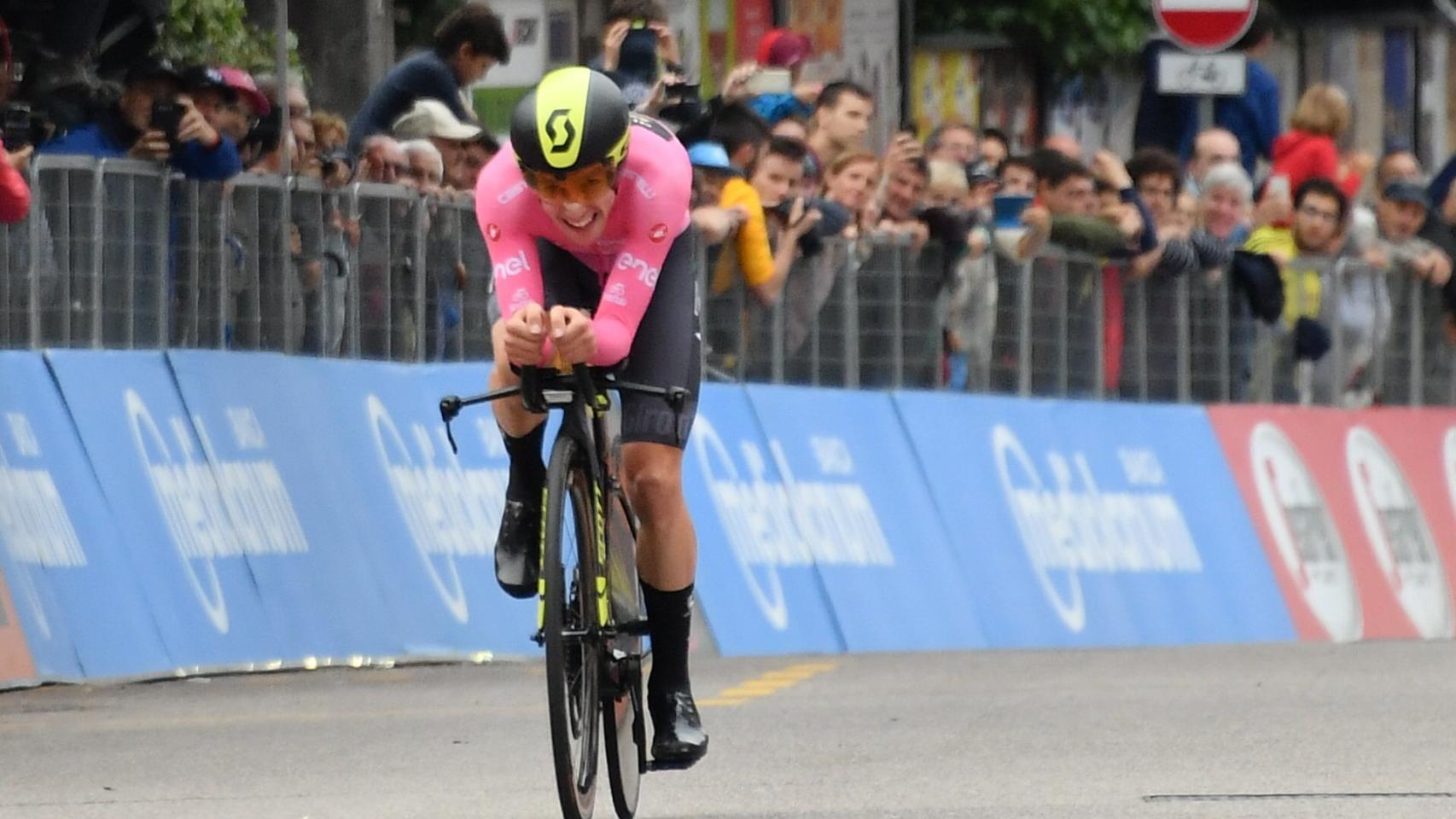 Simon Yates también supo competir bien contra el crono.