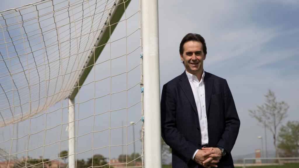 Julen Lopetegui, en la Ciudad del Fútbol de Las Rozas.