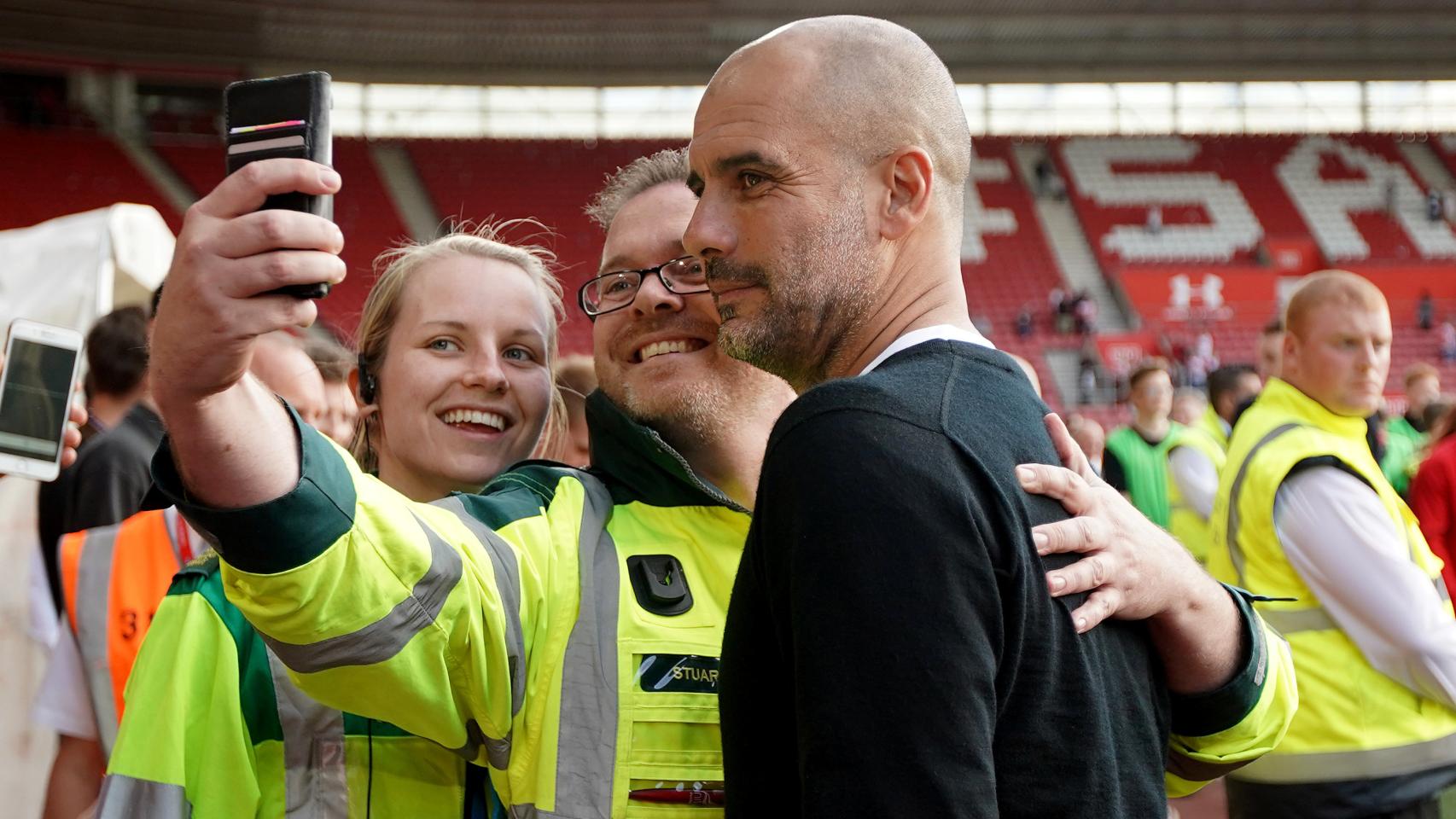 Pep Guardiola.