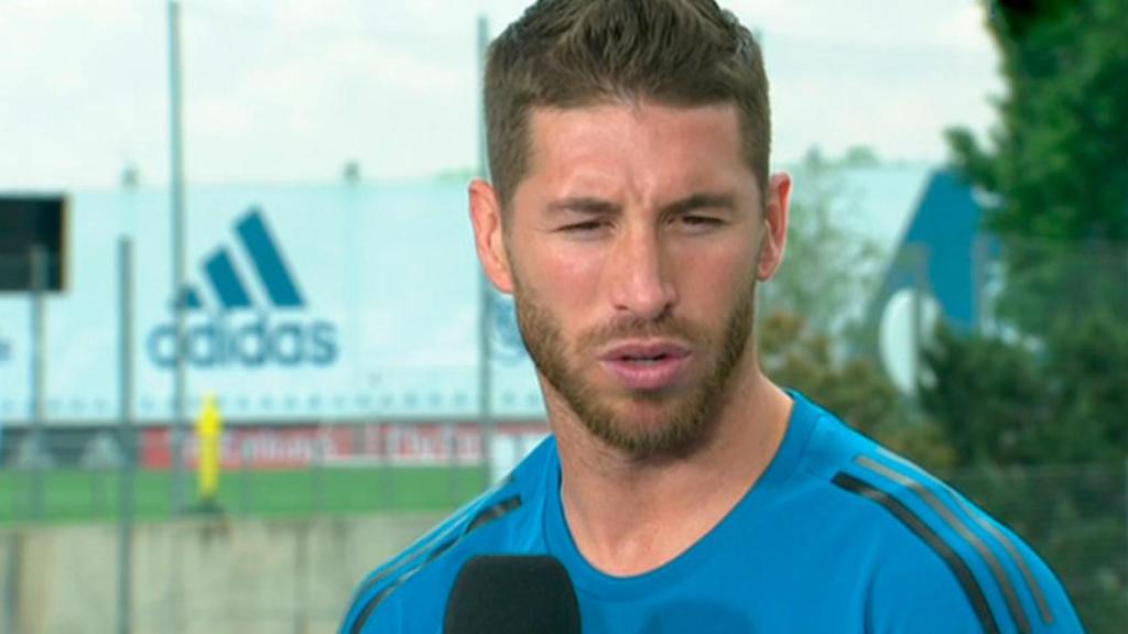 Sergio Ramos, en el Open Media Day