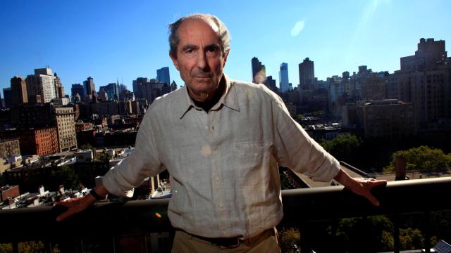 Philip Roth, en Nueva York.