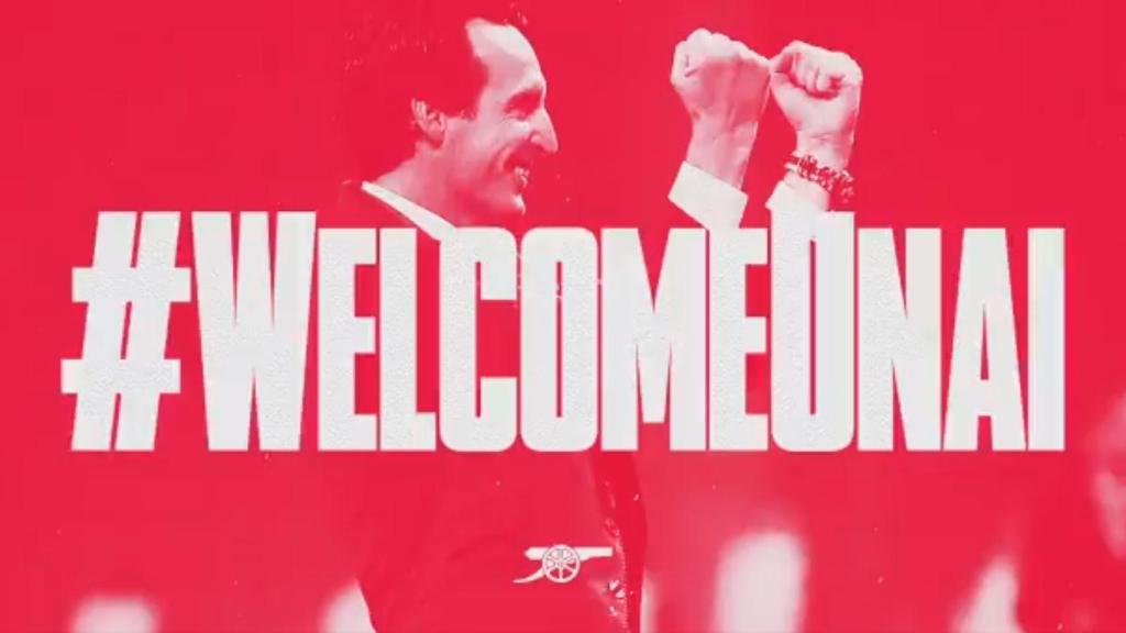 Unai Emery será el nuevo entrenador del Arsenal.