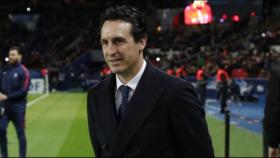 Emery, en un partido del PSG. Foto. es.psg.fr